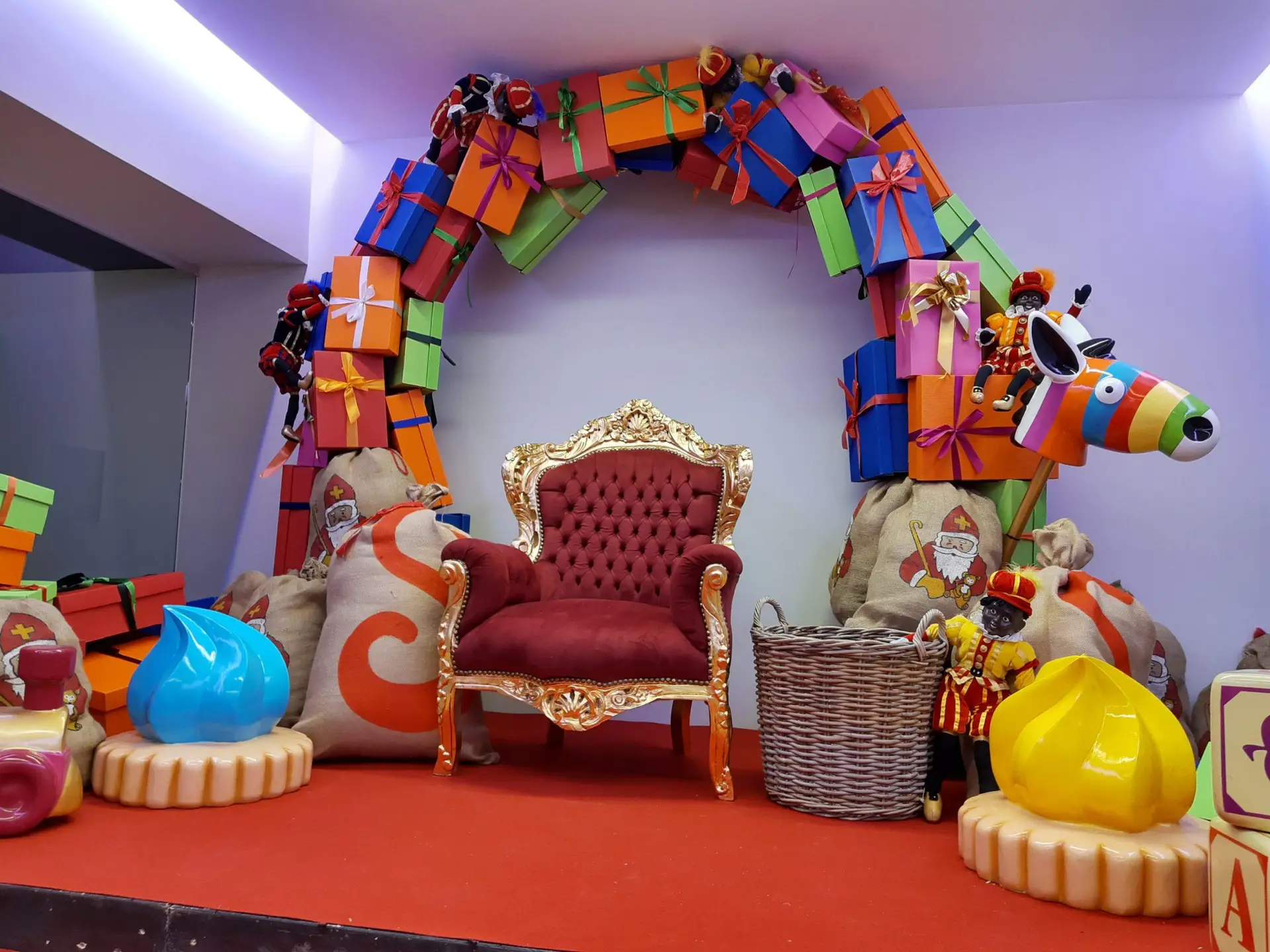 Sinterklaasfeest inrichting