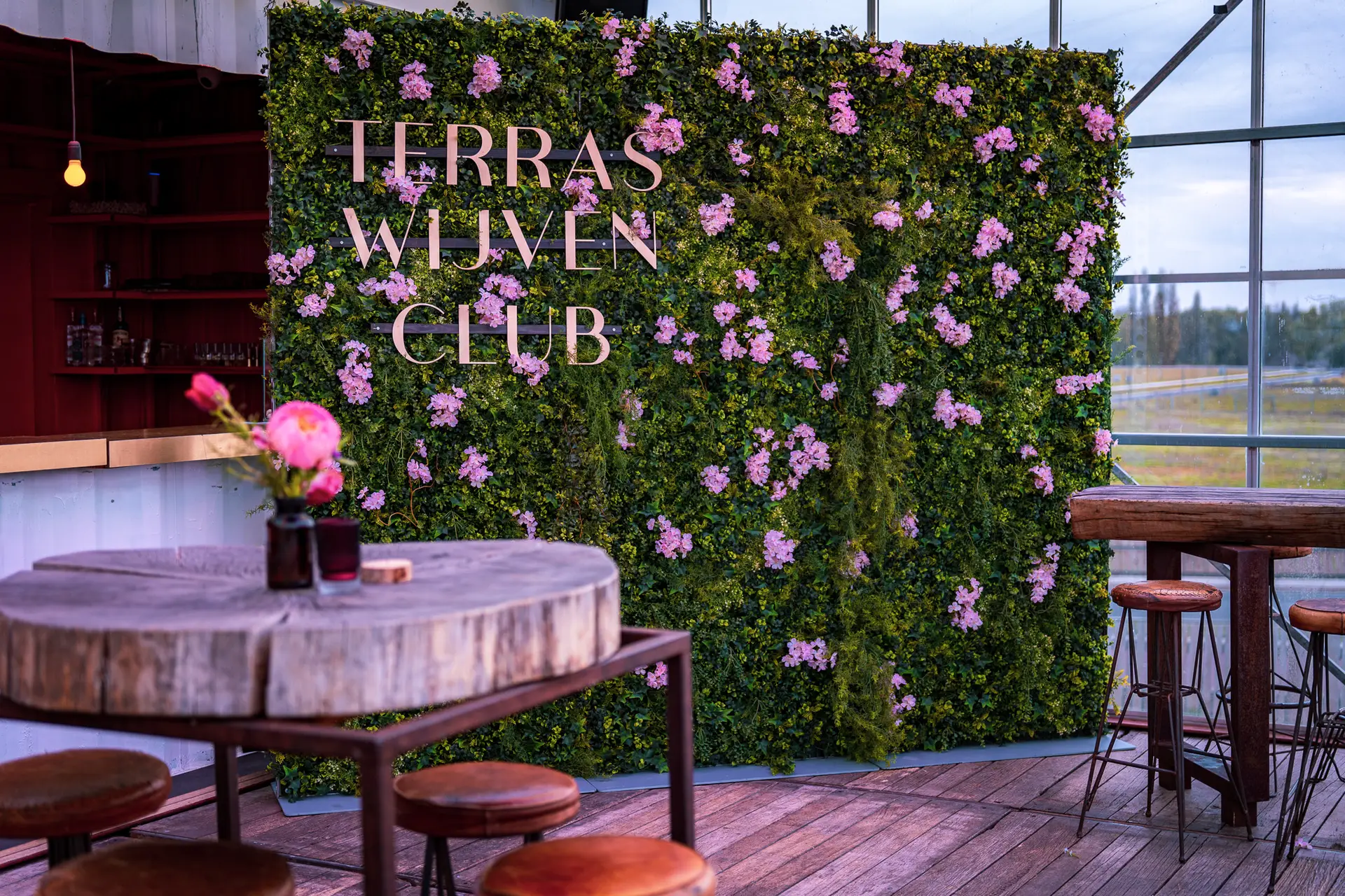 Inrichting Terraswijvenclub netwerkevent - The inner circle