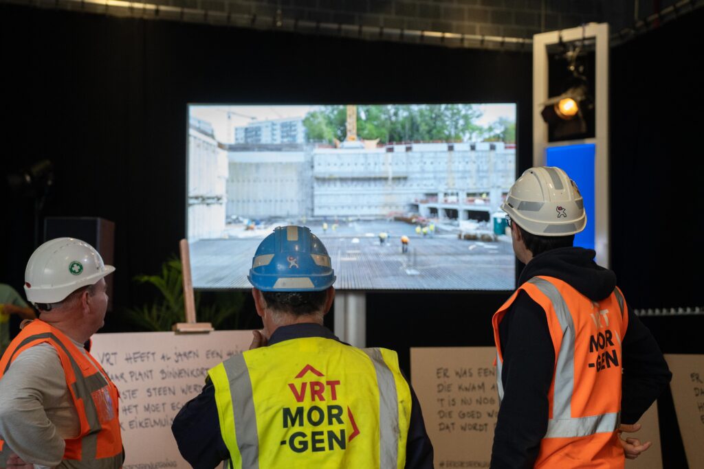 Nieuwbouwproject - viering voor medewerkers Nieuwbouwproject - viering voor medewerkers