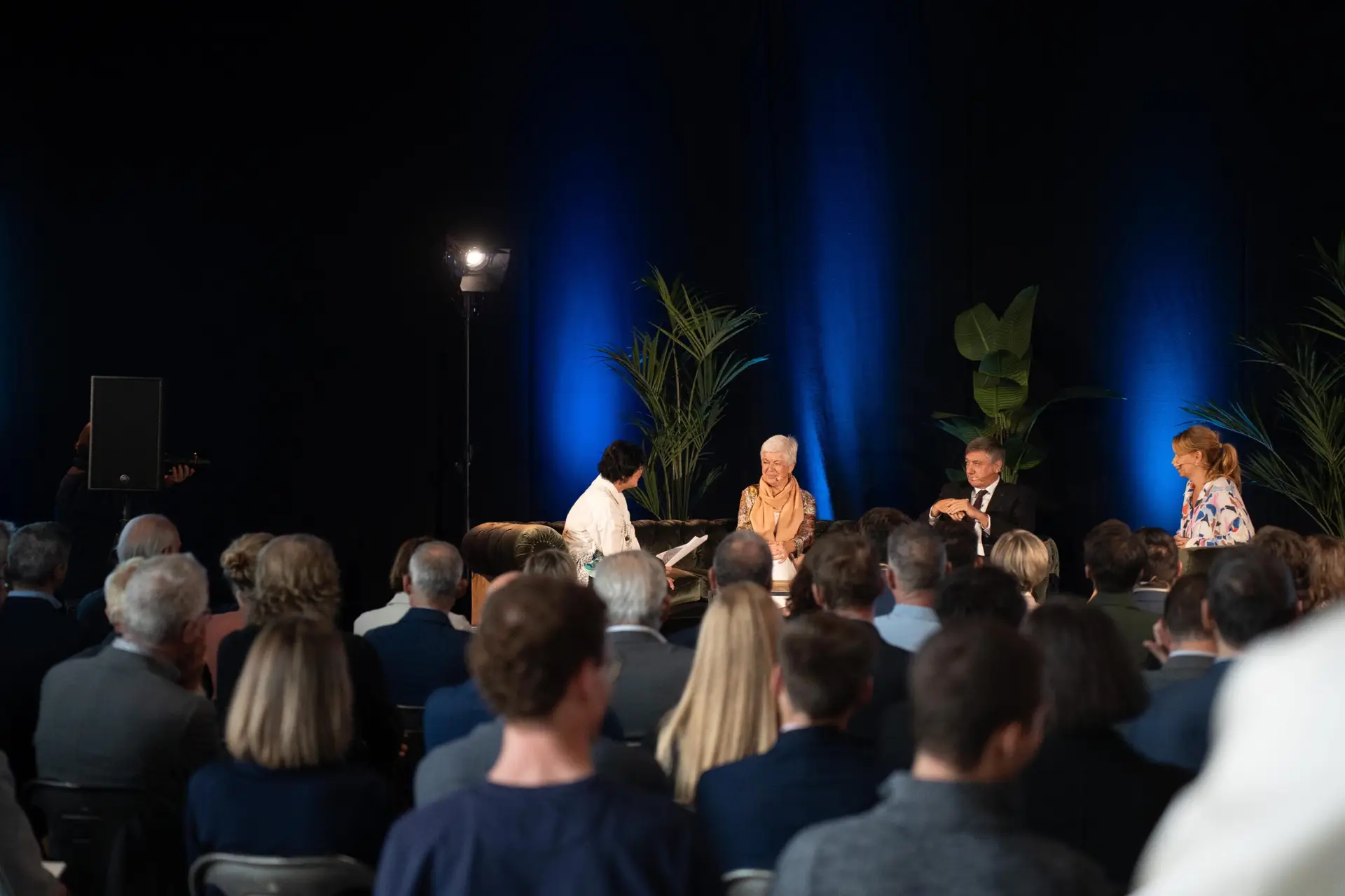 Persconferentie nieuwe VRT-huis Persconferentie nieuwe VRT-huis