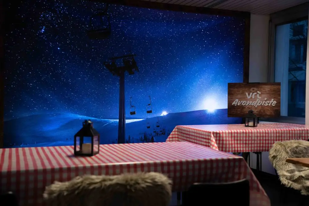 VRT Skigebied – Een magische wintersfeer op de werkvloer